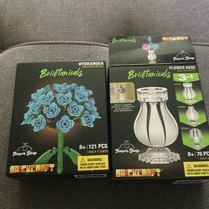 Bricktanicals‎ Flower Shop Set Vase Hydrangea